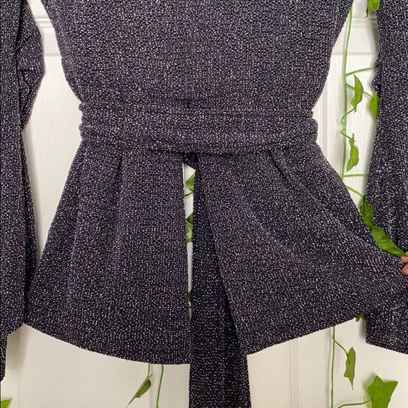 NWT BCBGeneration Black Sparkly Blazer - Picture 8 of 13